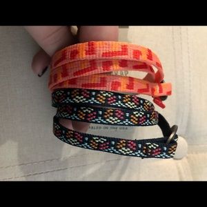 TWO Chaco wrist wraps